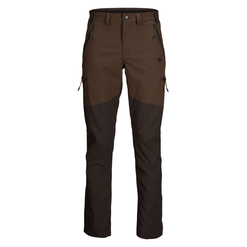 Seeland Men's Outdoor Stretch Trousers Pinecone/Dark Brown