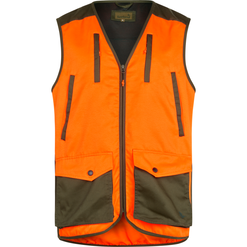 Seeland Men's Travo Vest Hi-Vis Orange Seeland Men's Travo Vest Hi-Vis Orange