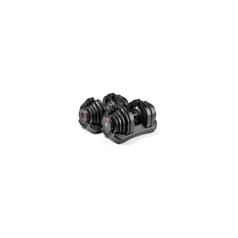 SelectTech 1090i, 2 x 4-41 kg, black/red, Bowflex