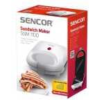 Sencor SSM 1100 - Smörgåsgrill - 460 W - vit
