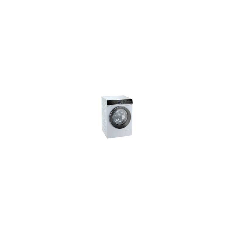 Siemens iQ700 WG44B2A40 - Tvättmaskin - Wi-Fi - Fördjupning - bredd: 60 cm - höjd: 85 cm - frontmatad - 65 liter - 9 kg - 1400 rpm - white with chrome liquid matt/black door