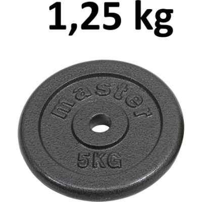 Skolvikt för 25 mm stång Master Fitness 1,25kg