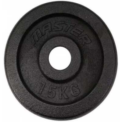 Skolvikt för 25 mm stång Master Fitness 15kg
