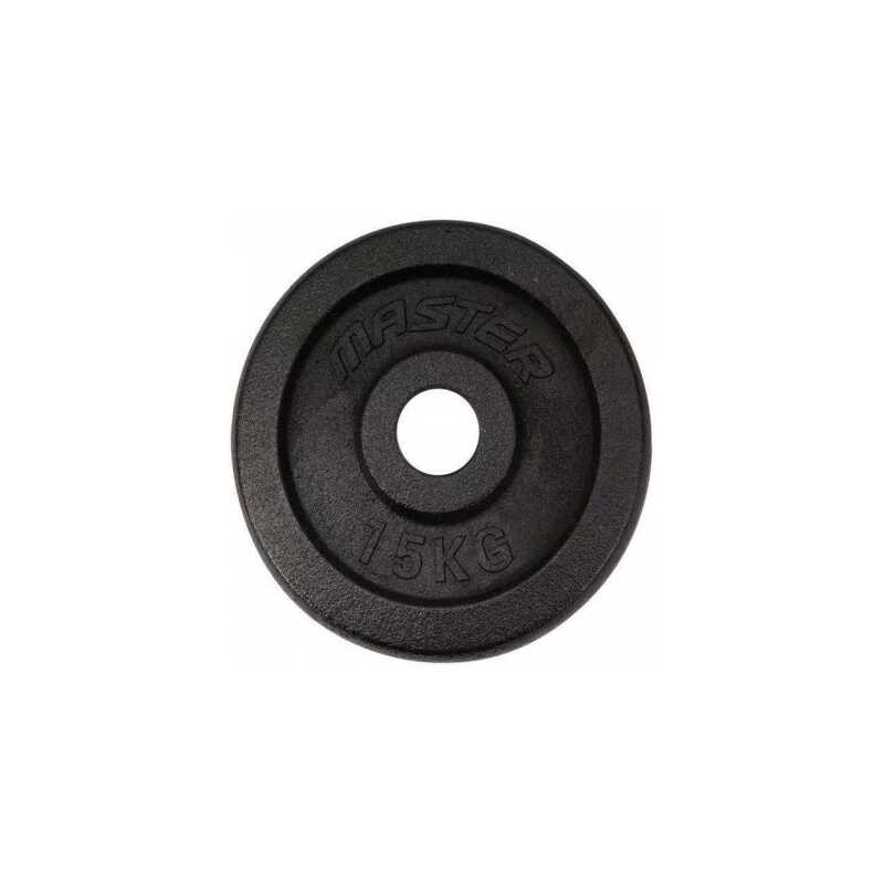 Skolvikt för 25 mm stång Master Fitness 15kg