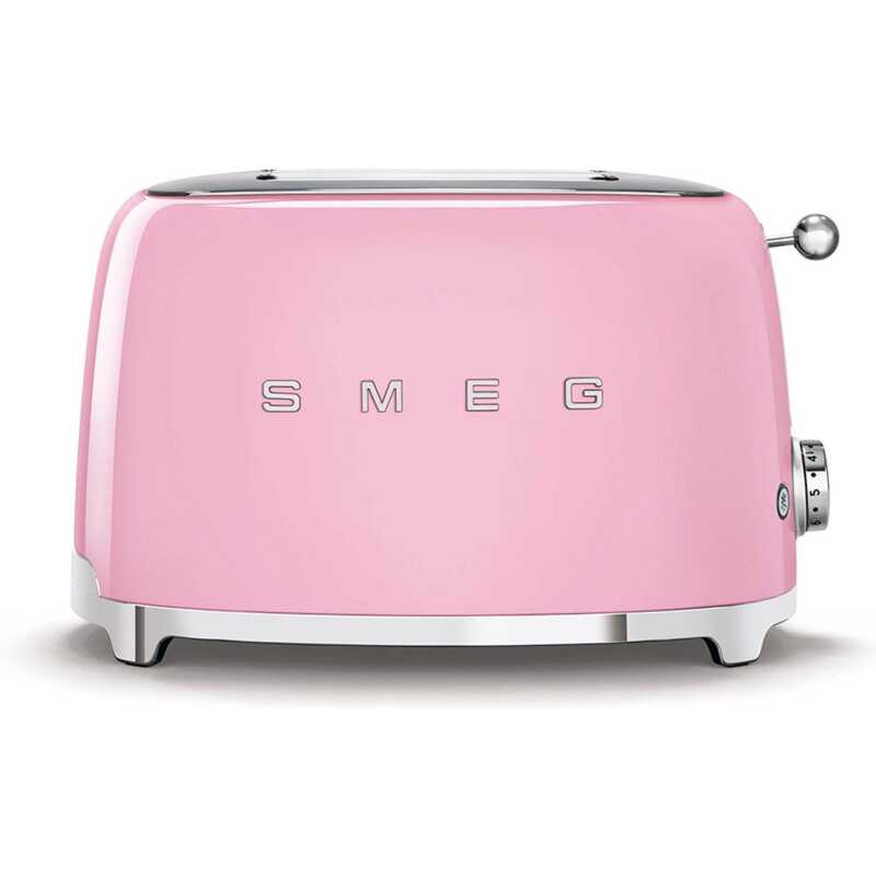 Smeg 50's Style Brödrost TSF01PKEU (rosa)