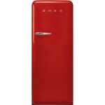Smeg 50's style kyl/frys kombiskåp FAB28RRD5 (röd)