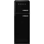 Smeg 50's style kyl/frys kombiskåp FAB30LBL5 (svart)
