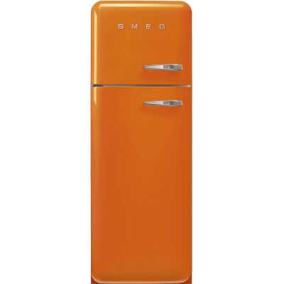 Smeg 50's style kyl/frys kombiskåp FAB30LOR5 (orange)