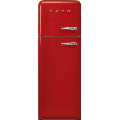 Smeg 50's style kyl/frys kombiskåp FAB30LRD5 (röd)