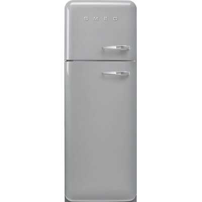 Smeg 50's style kyl/frys kombiskåp FAB30LSV5 (silver)