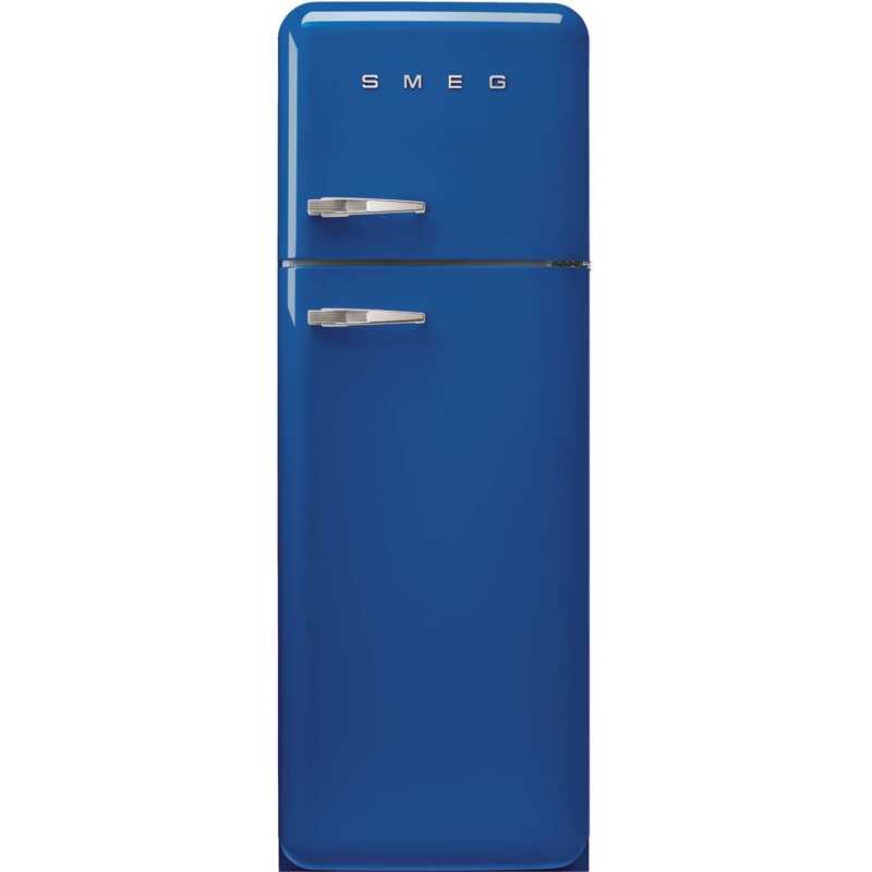 Smeg 50's style kyl/frys kombiskåp FAB30RBE5 (blå) Smeg 50's style kyl/frys kombiskåp FAB30RBE5 (blå)