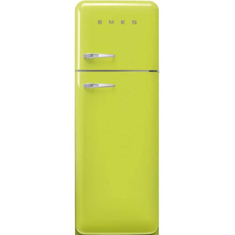Smeg 50's style kyl/frys kombiskåp FAB30RLI5 (limegrön)