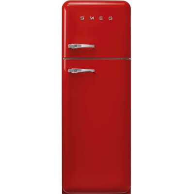 Smeg 50's style kyl/frys kombiskåp FAB30RRD5 (röd)