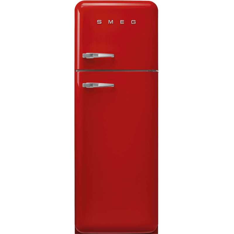 Smeg 50's style kyl/frys kombiskåp FAB30RRD5 (röd)