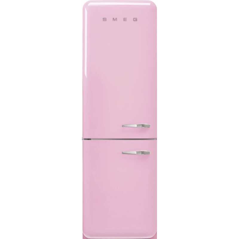 Smeg 50's style kyl/frys kombiskåp FAB32LPK5 (rosa)