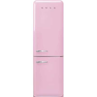 Smeg 50's style kyl/frys kombiskåp FAB32RPK5 (rosa)