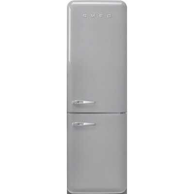 Smeg 50's style kyl/frys kombiskåp FAB32RSV5 (silver)