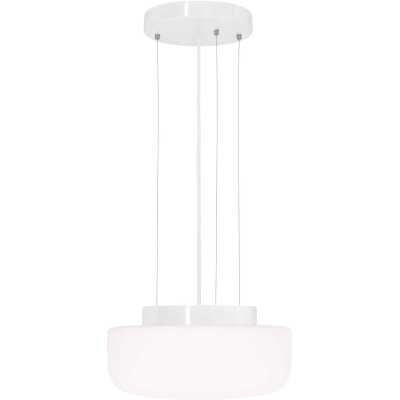 Solenne Pendel 360 Vit sockel 2m Vit textilkabel IP20 2x25W E27