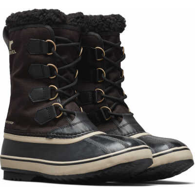 Sorel Men's 1964 Pac Nylon Boot Wp Black/Ancient Fossil