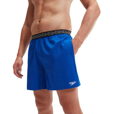 Speedo Men's Hyperboom Band 16" Watershort Navy/White