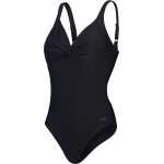 Speedo Women's Shaping Cross Knot 1 Piece Black