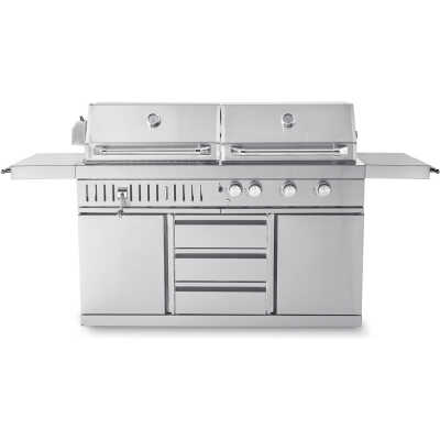 Stainless Collection - Fristående Gasol- och Kolgrill