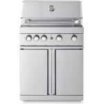 Stainless Collection - Fristående Gasolgrill med 4 effektiva brännare och infravärme