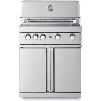 Stainless Collection - Fristående Gasolgrill med 4 effektiva brännare och infravärme
