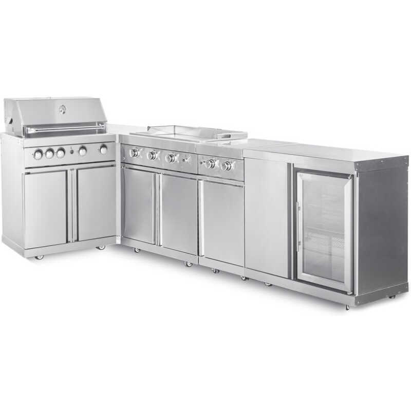 Stainless Collection - Fristående utekök - Sacramento (Rostfri)