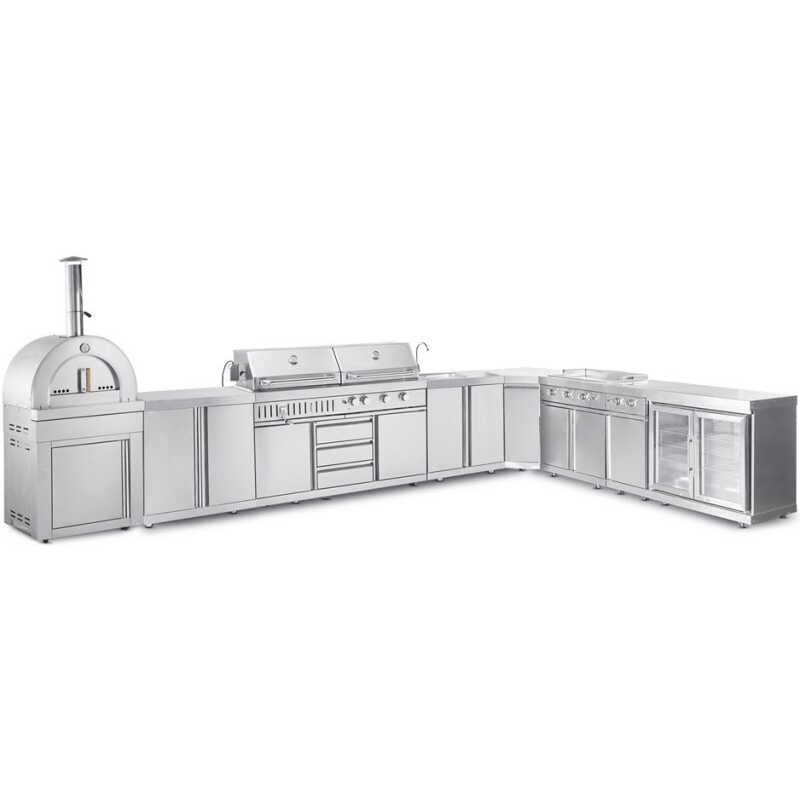 Stainless Collection - Fristående utekök - Washington (Rostfri)