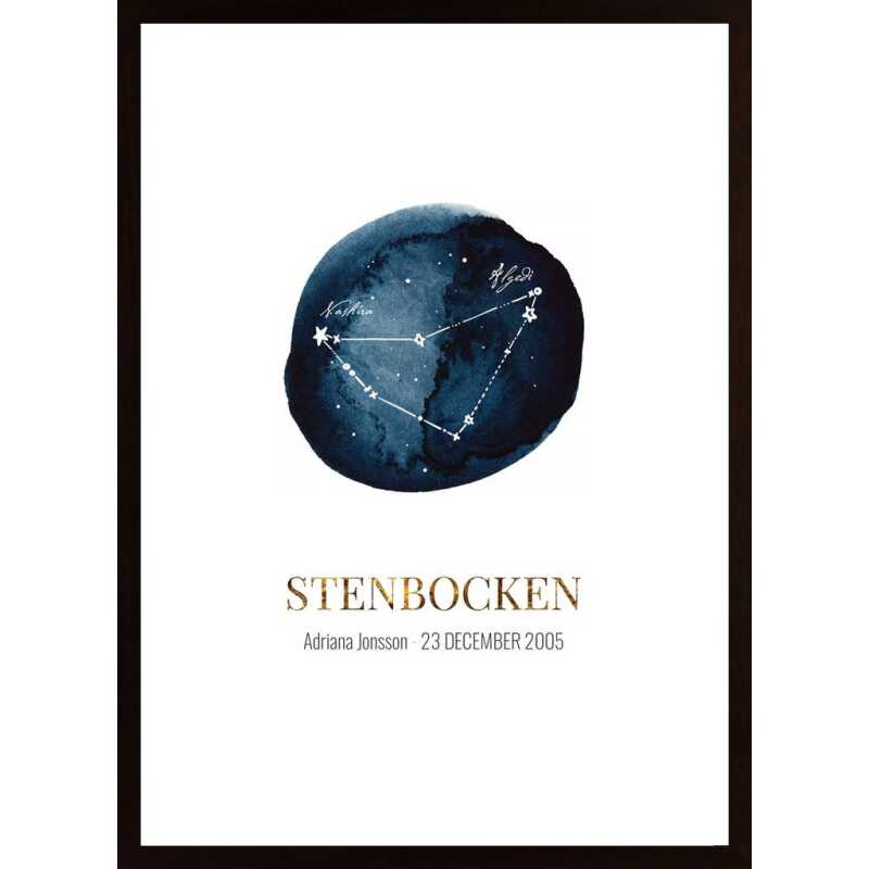 Stenbocken (Egen Text) Poster