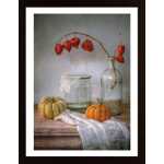 Still Life With Physalis And Pumpkin Poster