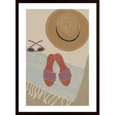 Strand-Accessoires Poster