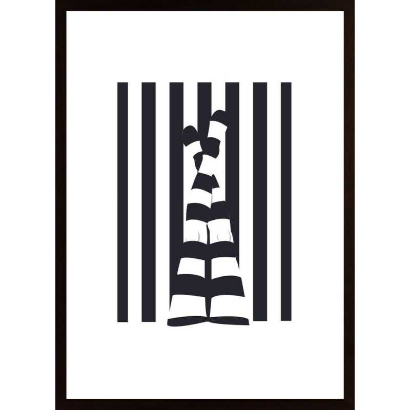 Striping Legs Poster