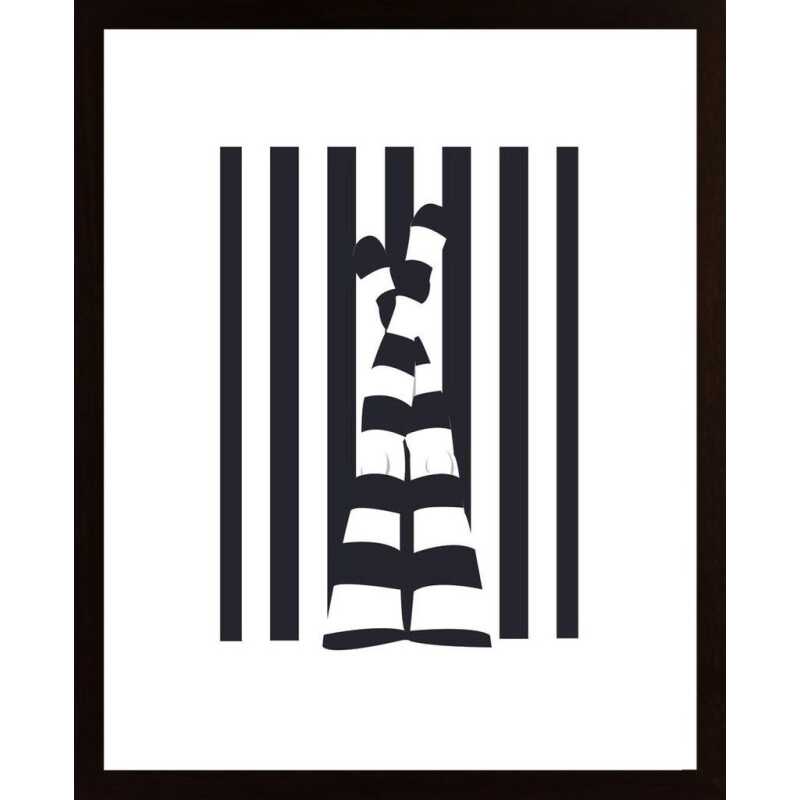 Striping Legs Poster