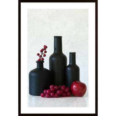 Study In Black And Red Poster
