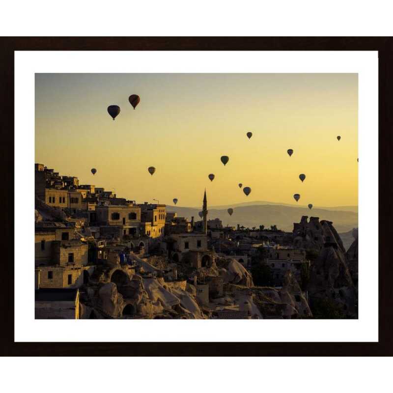 Sunrise Over Cappadocia Poster
