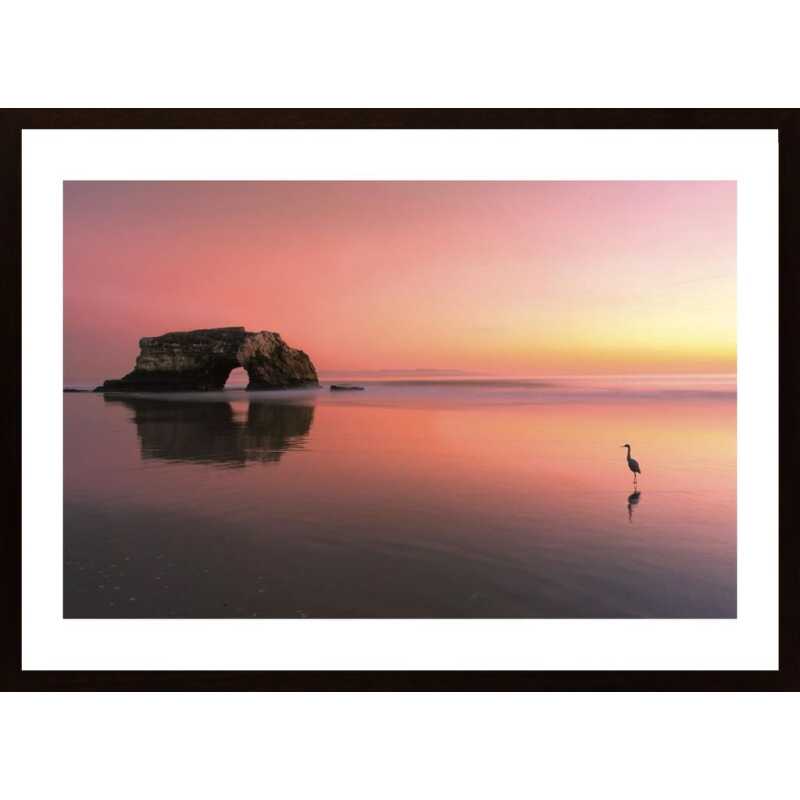 Sunset At The Natural Bridge Poster
