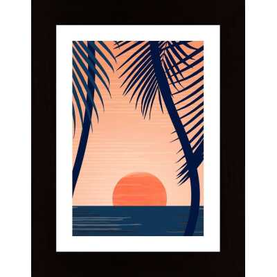 Sunset Beach Poster
