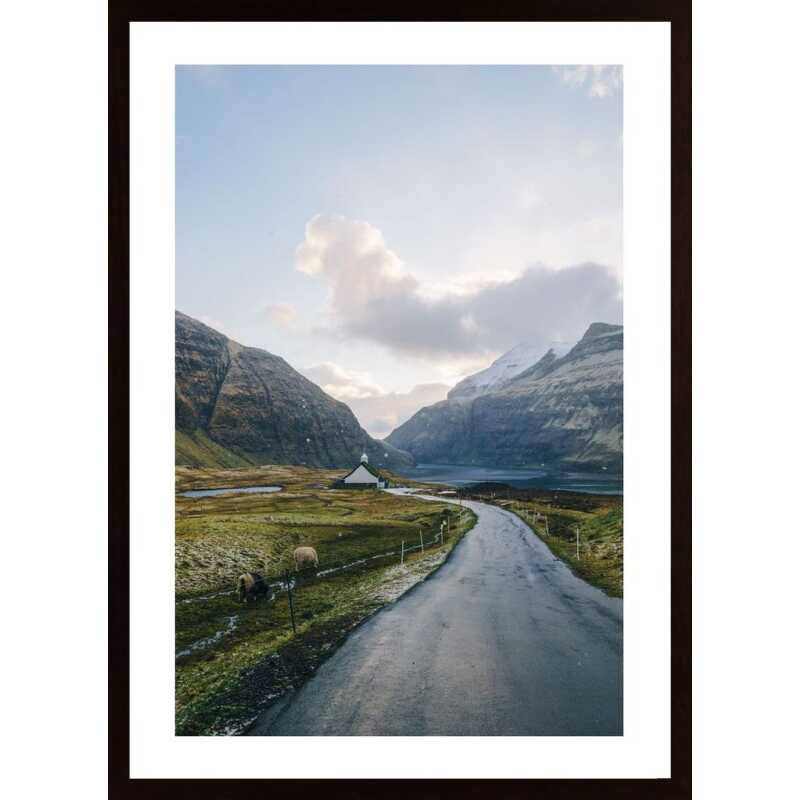 Sunset Faroe Islands Poster