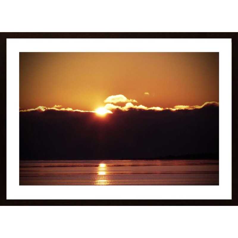 Sunset In The Clouds Poster