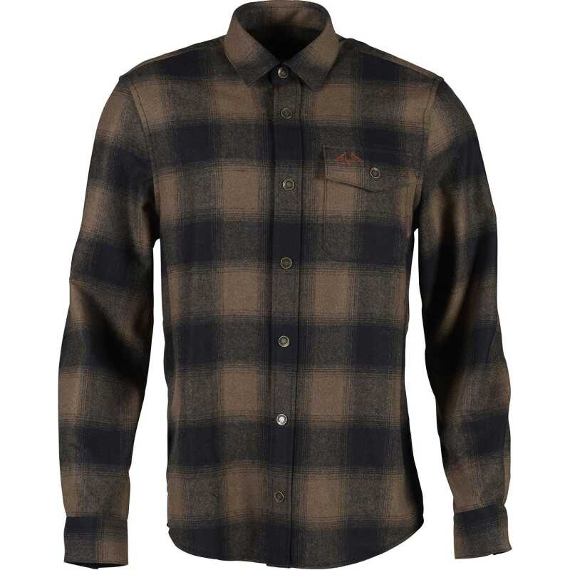 Swedteam Men's Lynx Wool Shirt Dark Sand