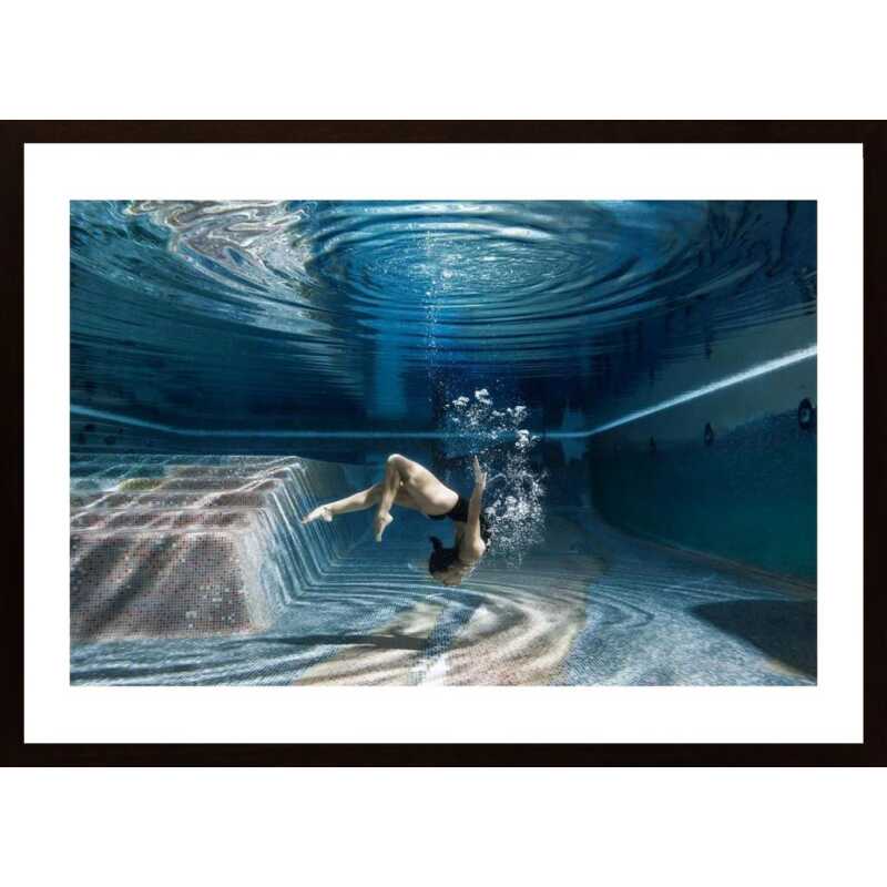 Swimming Inside Poster