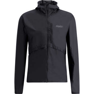 Swix Men's Pace Wind Light Hooded Jacket Black