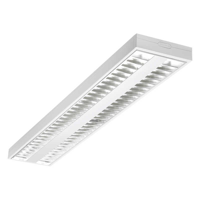 Sylvania Rana LED Surface&Suspended 1500 HO 4000K Louvre+Prismatic Dali Vit G2