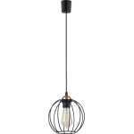 TK Galaxy taklampa, Large - koppar och svart metall
