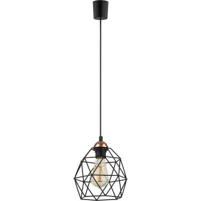 TK Galaxy taklampa - koppar och svart metall