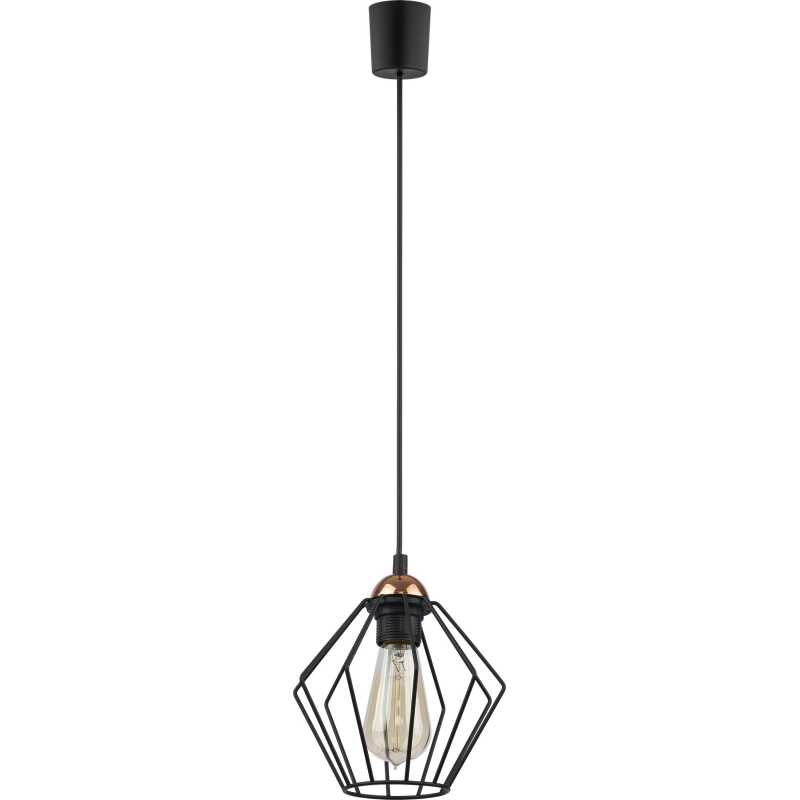 TK Galaxy taklampa - koppar och svart metall TK Galaxy taklampa - koppar och svart metall