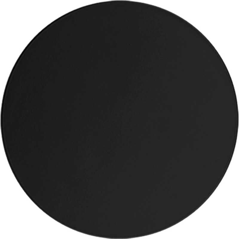 TK Luna vägglampa, rund - svart metall TK Luna vägglampa, rund - svart metall