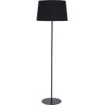 TK Maja golvlampa - svart tyg och svart metall